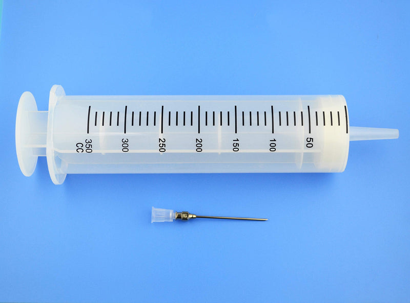 [Australia] - 300ml Syringe, 300cc Syringe,Kitchen Syringe Glue Syringe Plastic Syringe, Large Volume Syringe with Needle, Dispensing Syringes (300ml) 300ml 