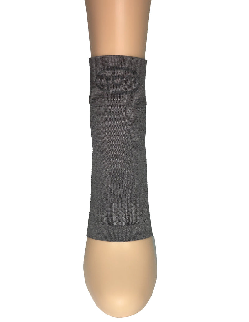 [Australia] - mmHg Compression Foot Sleeves for Men & Women (1 Pair) - Best Plantar Fasciitis Sleeve for Plantar Fasciitis Pain Relief, Heel Pain, Sports, Travel, and Everyday Use with Arch Support (Grey, Medium) 