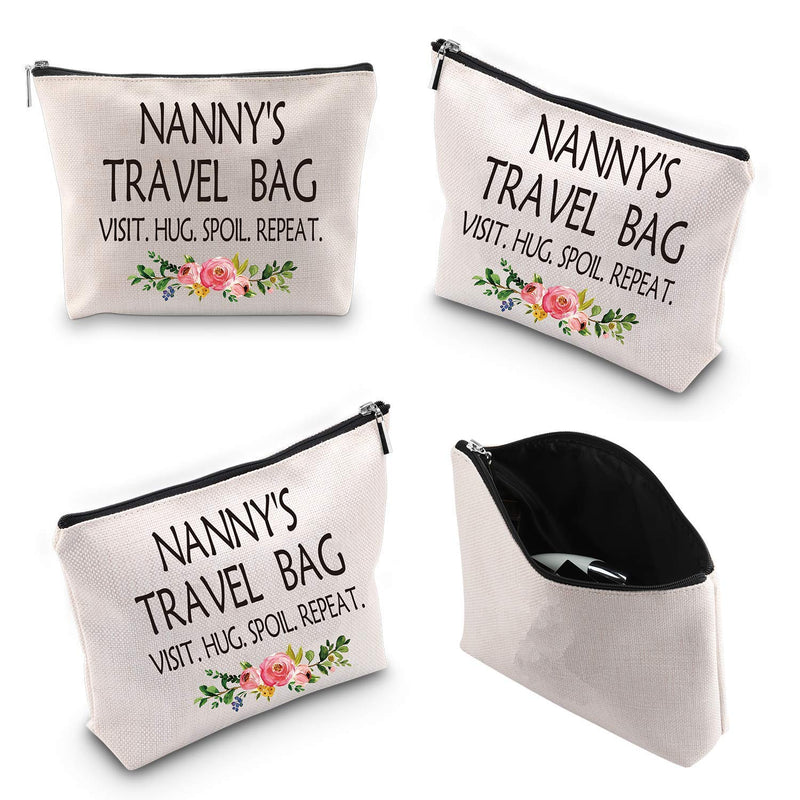 [Australia] - WCGXKO NANNY'S TRAVEL BAG VISIT HUG SPOIL REPEAT Makeup Bag (NANNY'S TRAVEL) 