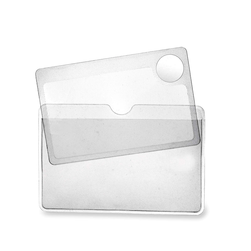 [Australia] - Carson Twin Pack 2.5x Power Credit Card Size Magnifiers with 6x Spot Lens (WM-01) 
