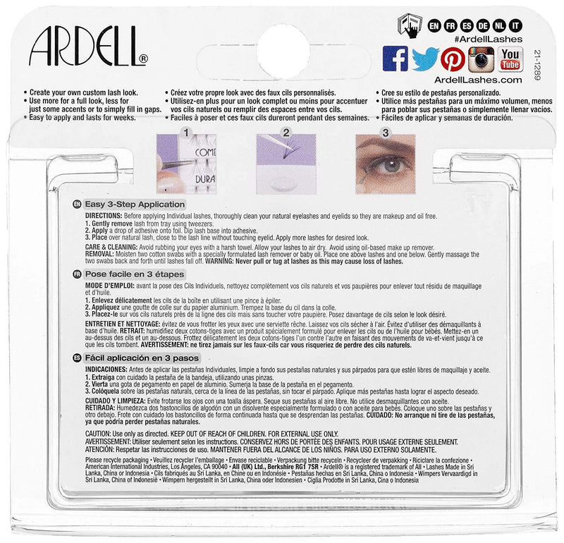 [Australia] - Ardell Duralash Naturals Individual Lashes - Medium, 56-Count 