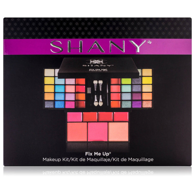 [Australia] - SHANY 'Fix Me Up' Makeup Kit - Eye Shadows, Lip Colors, Blushes, and Applicators 