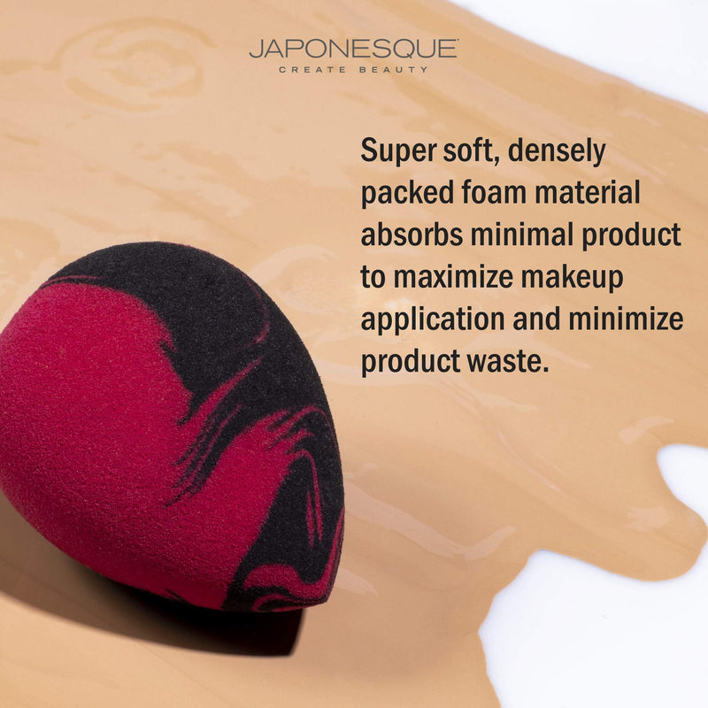 [Australia] - JAPONESQUE Kumadori Beauty Sponge, Foundation and Makeup Blender 