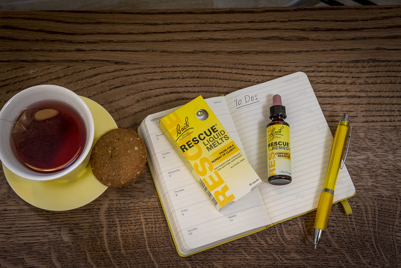 [Australia] - Rescue Remedy Day Liquid Melts, Alcohol Free, Flower Essences, Emotional Wellness and Balance, Travel Size, 28 Fast Dissolving Capsules 