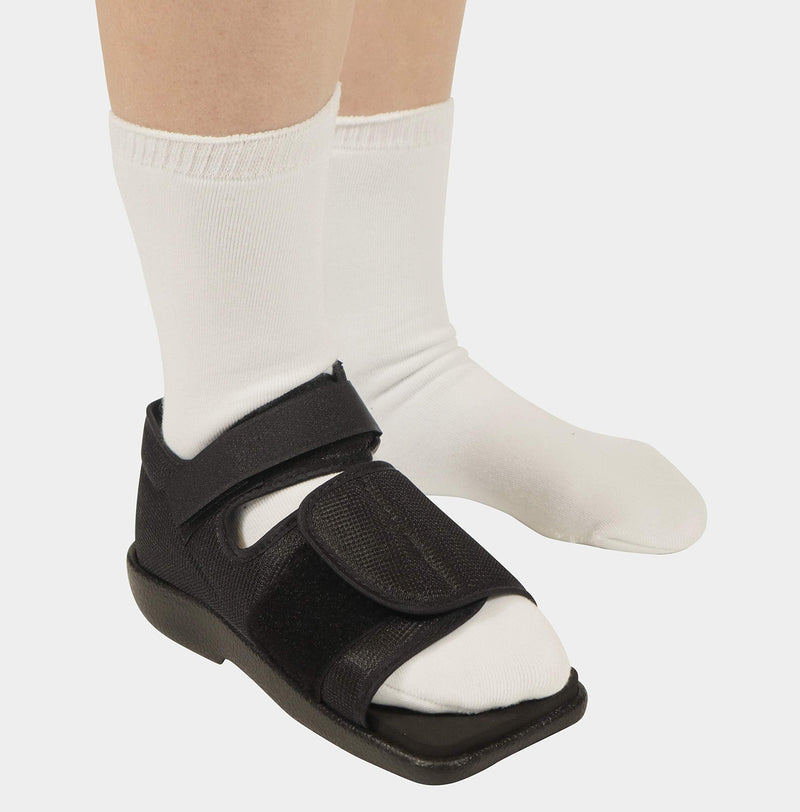[Australia] - Premium Post Op Broken Toe / Foot Fracture Square Toe Walking Shoe - Womens (Medium (Pack of 1)) 