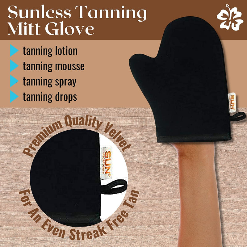 [Australia] - Sun Laboratories Self Tanning Lotion, Self Tanner (Medium, 8 oz) with Tanning Mitt 