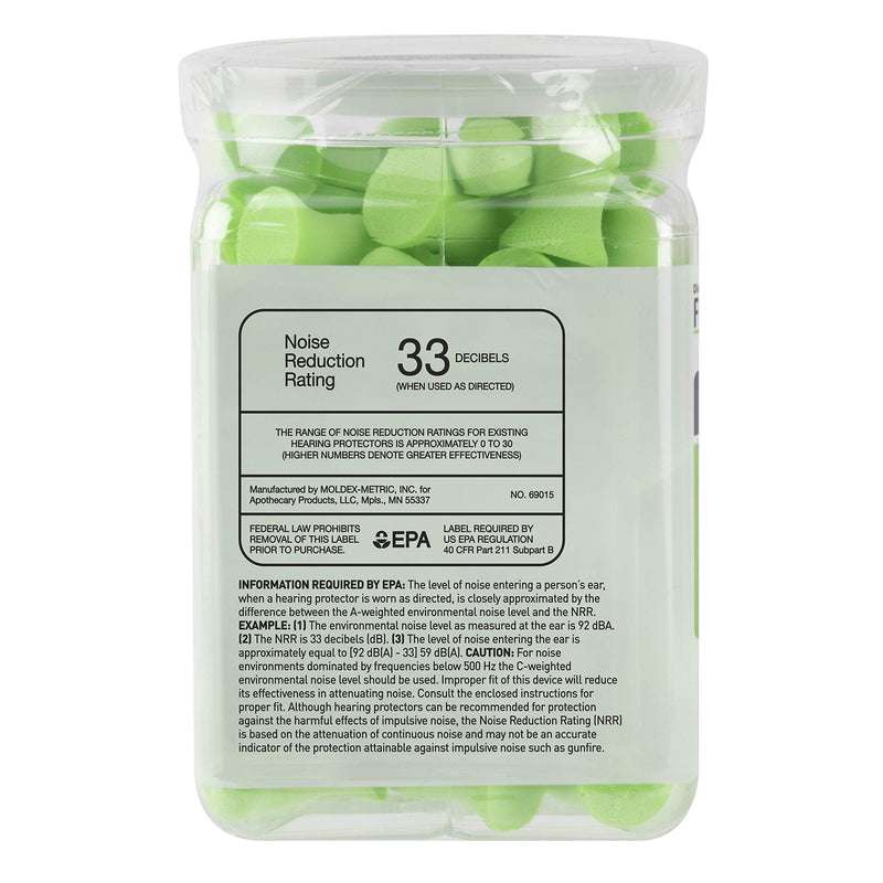 [Australia] - Flents Ear Plugs, 50 Pair, Ear Plugs for Sleeping, Snoring, Loud Noise, Traveling, Concerts, Construction, & Studying, Contour to Ear, NRR 33 50 Pair (Pack of 1) 