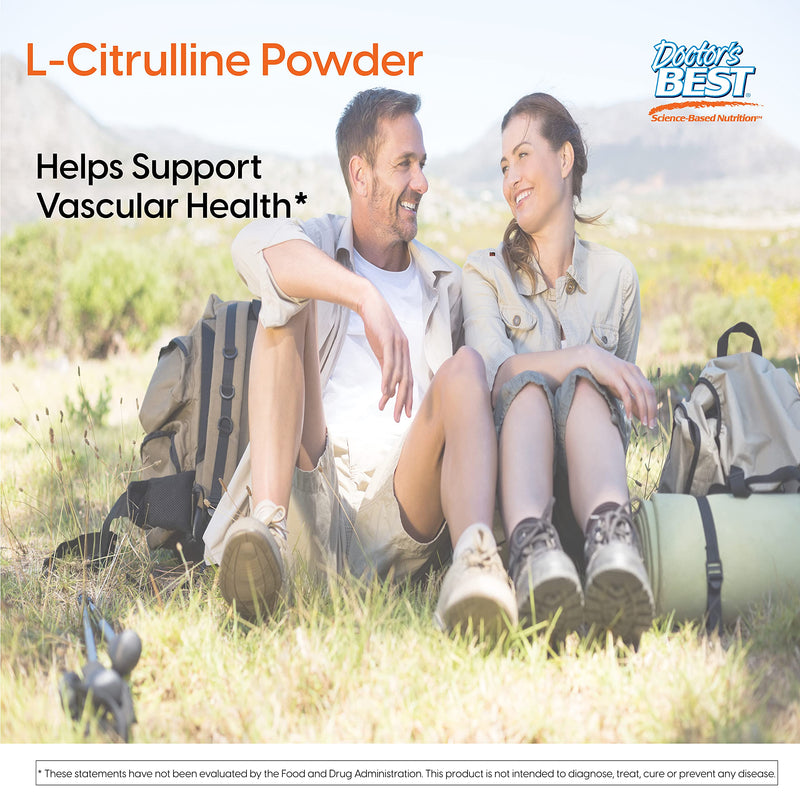 [Australia] - Doctor's Best L-Citrulline, Non-GMO, Vegan, Gluten Free, Soy Free, 200g 