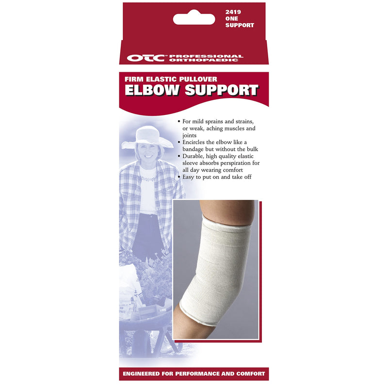 [Australia] - OTC Elbow Sleeve, Pullover Support, Knit Elastic, Medium 