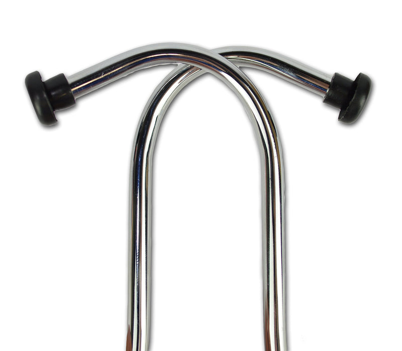 [Australia] - Lightning X Sprague Rappaport Style Dual Head Medical Stethoscope for EMT Nurse - Black 