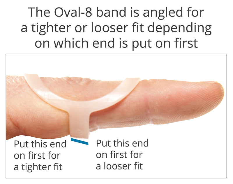 [Australia] - Oval-8 Finger Splint Graduated Set - Sizes 8, 9, 10 