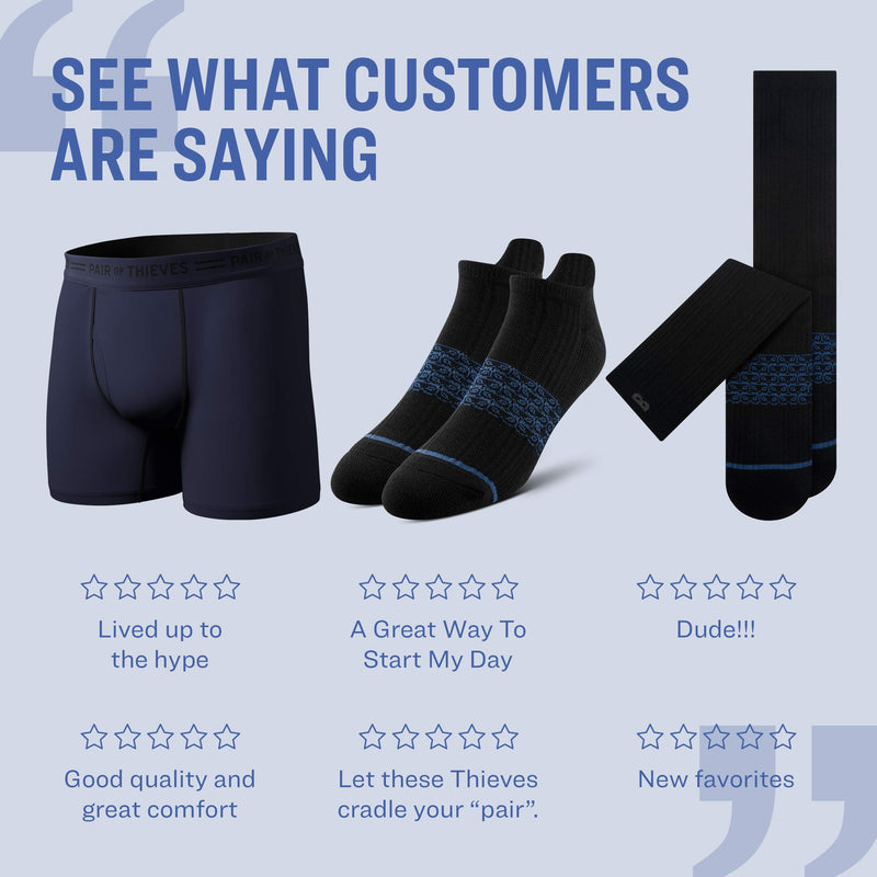 [Australia] - Pair of Thieves Men's Cushion Low Cut With Tab 6Pk Cushion Low Cut With Tab Sock One Size Dark Gray/Navy Blue/White 
