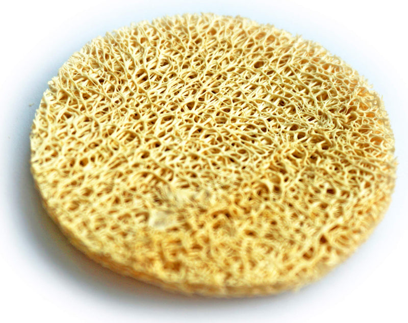 [Australia] - 18 Pack Natural Loofah Sponge Exfoliating Face Pads - Facial Body Scrubbers Pad - When Bath Shower and Spa - Loofa Sponges Brush Scrub - Bulk Loofahs Scrubber - Cleansing Skin For Women and Men 