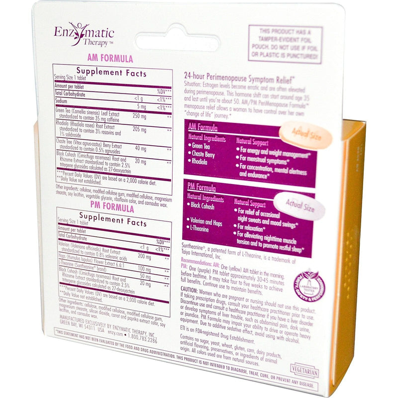 [Australia] - Enzymatic Therapy - Am/Pm Perimenopause Formula, 1 kit [Health and Beauty] 
