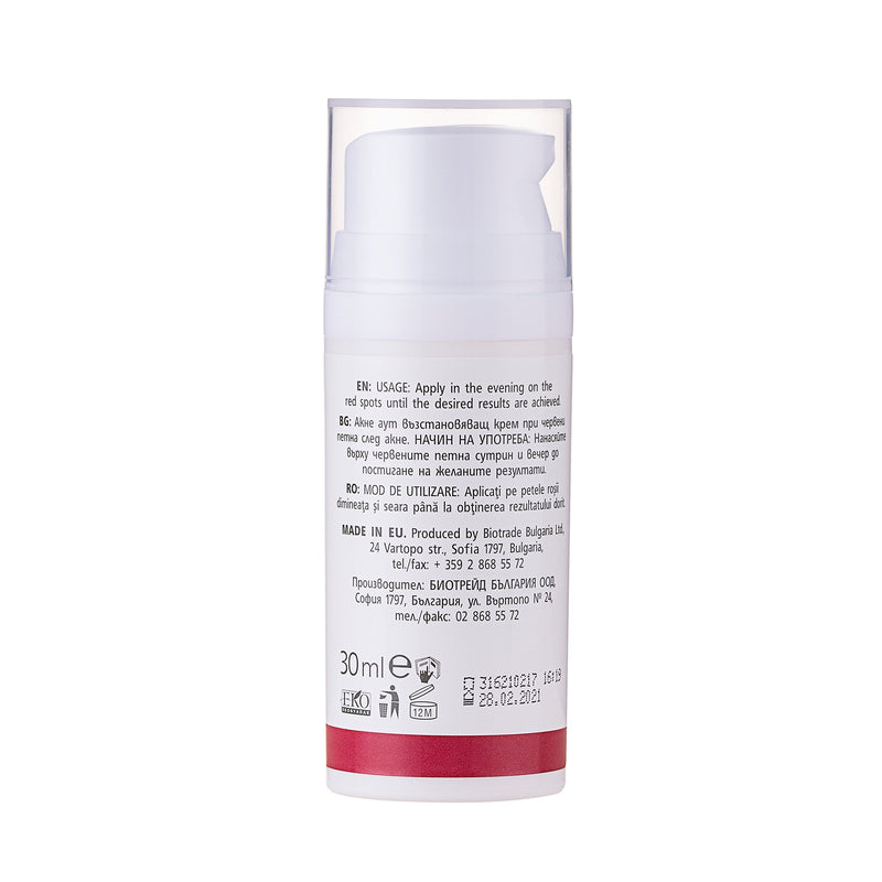 [Australia] - Anti Blemishes Repair Cream 30 ml. With 30 SPF Suitable for Scaring After Blemished Skin Red/ Dark Spots 