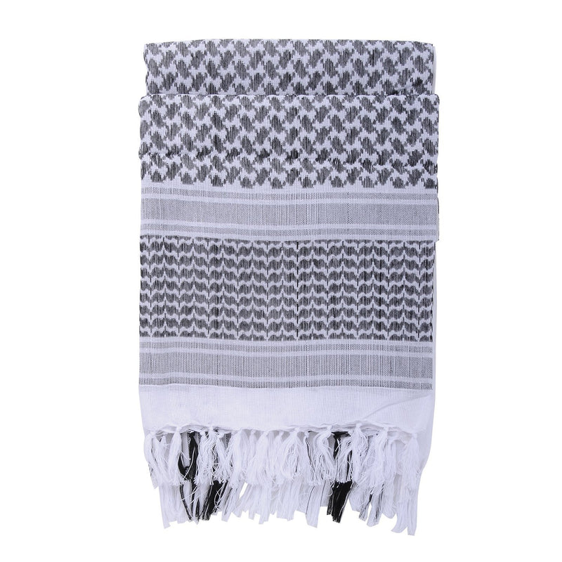 [Australia] - Micoop Premium Military Shemagh Tactical Desert Scarf Wrap White 