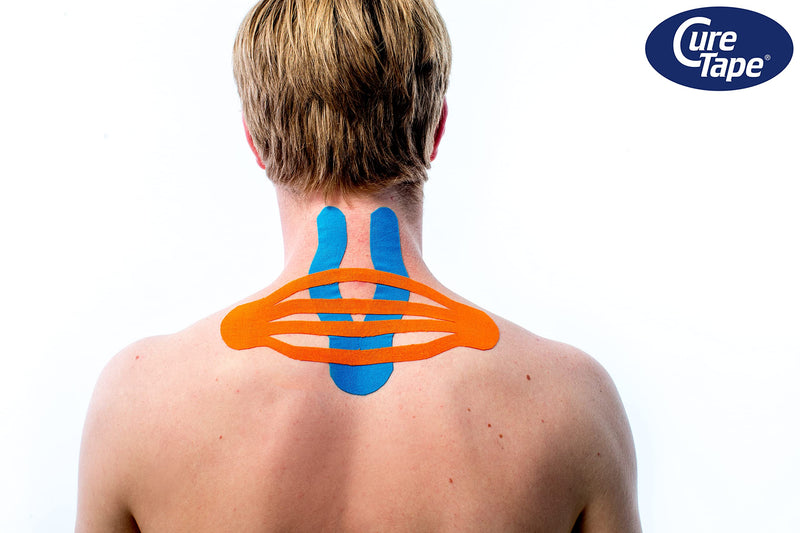 [Australia] - CureTape® Sports Kinesiology Tape | 30% Stronger Adhesion for Extreme Sporting Conditions | Waterproof & Quick Dry Viscose | Increase Mobility & Performance (Orange) Orange 