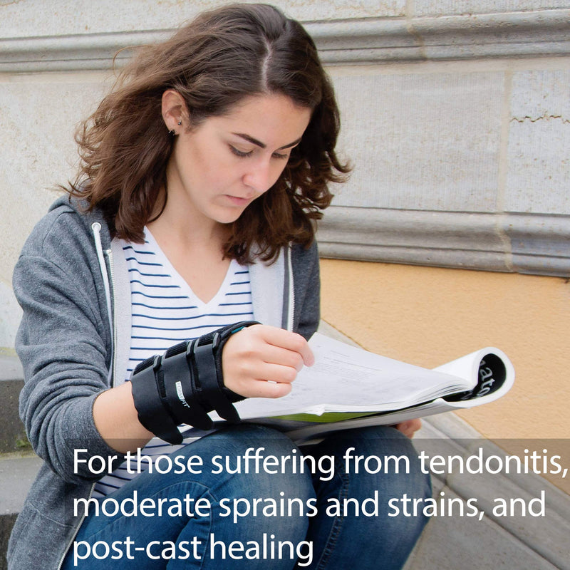 [Australia] - Ossur Formfit Wrist Brace for Treatment of Tendonitis, Carpel Tunnel, Post Cast Healing and Soft Tissue Injuries | Wrist Immobilization, Breathable Material, Custom Fit | 8" Version (Right, X-Small) Right - X-Small 