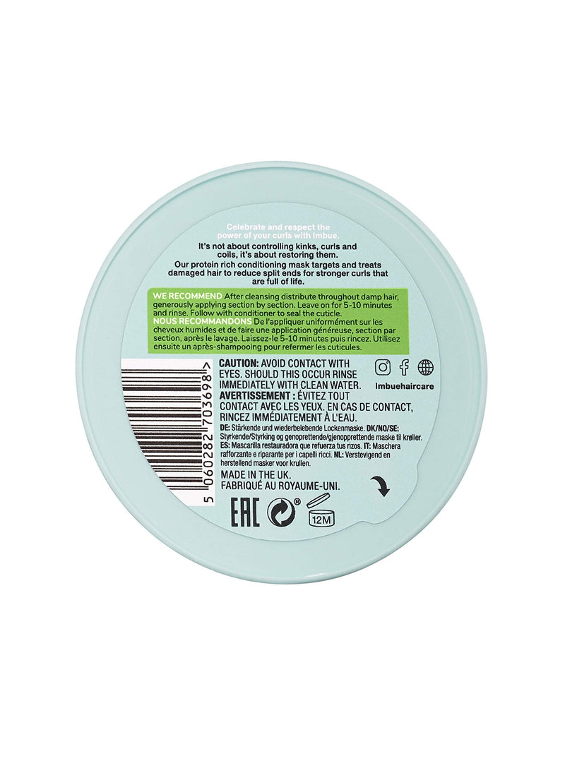 [Australia] - Imbue Curl Restoring Intensive Mask - Protein Rich Deep Conditioner, Vegan and Curly Girl Friendly, 300ml 