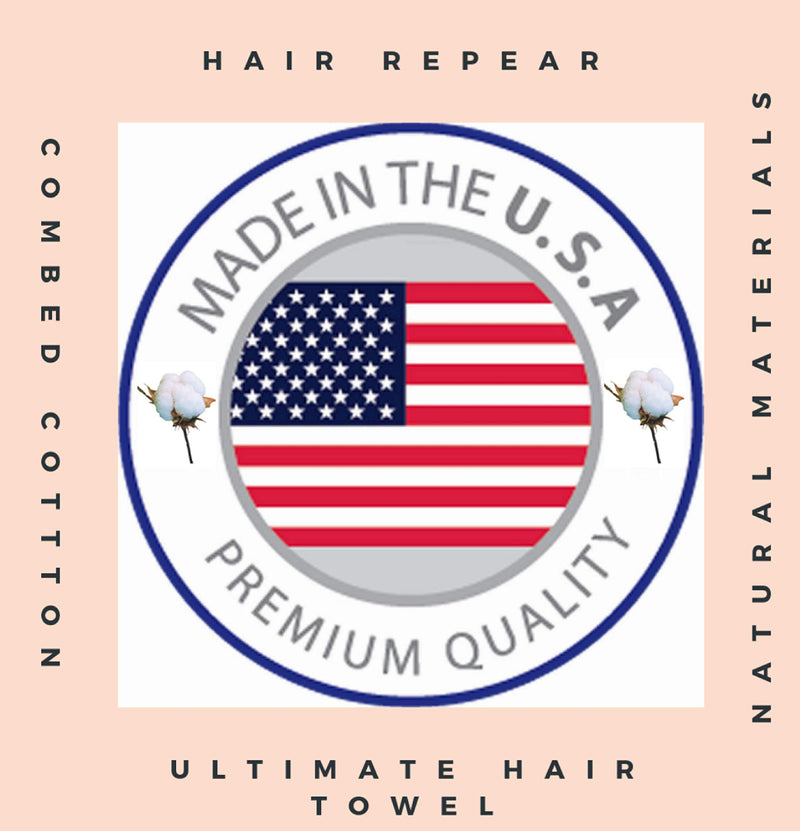 [Australia] - Hair RePear Ultimate Hair Towel - Anti Frizz Premium Cotton Product to Enhance Healthy Natural Hair Perfect for Plopping Wrapping Scrunching Curly Wavy or Straight Hair – 3 Great Sizes 29x45in Black 29" x 45" 