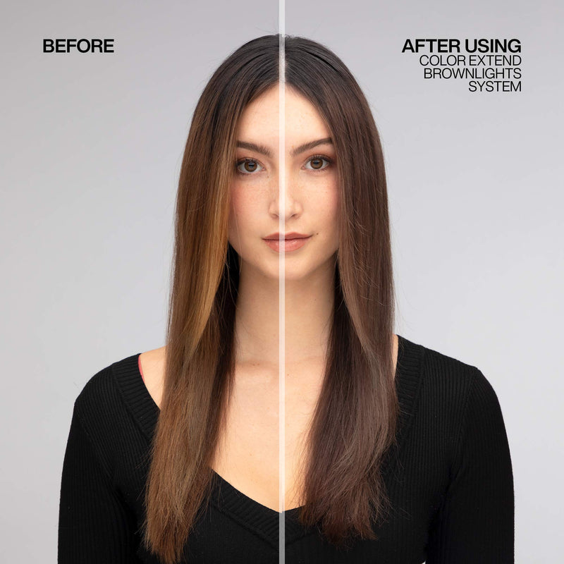 [Australia] - Redken Color Extend Brownlights | Blue Conditioner | For Natural & Color-Treated Brunettes Conditioner, New Look 