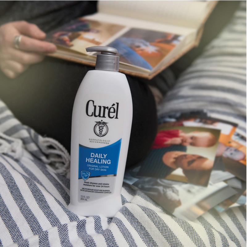 [Australia] - Curél Daily Healing Body Lotion for Dry Skin, Hand and Body Moisturizer Repairs Dry Skin and Retains Moisture, with Advanced Ceramides Complex, 20 Ounce DAILY HEALING FOR DRY SKIN 20 Fl Oz (Pack of 1) 