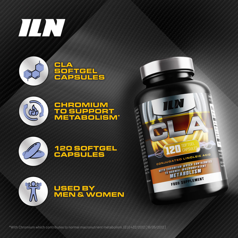 [Australia] - CLA Softgels - 3000mg per Serving with 80% Active Isomers for 2400mg Active CLA - Softgel CLA Capsules with Conjugated Linoleic Acid - Suitable for Men and Women (120 Capsules) 