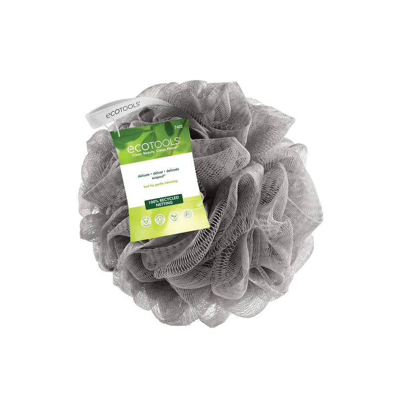 [Australia] - EcoTools Delicate Bath Sponge Assorted colors, Delacate Loofah Green, White, and Yellow (Pack of 6) 