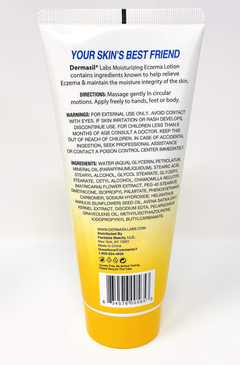 [Australia] - Dermasil Labs Eczema Relief Moisturizing Lotion 6 Fl Oz (3 Pack) 