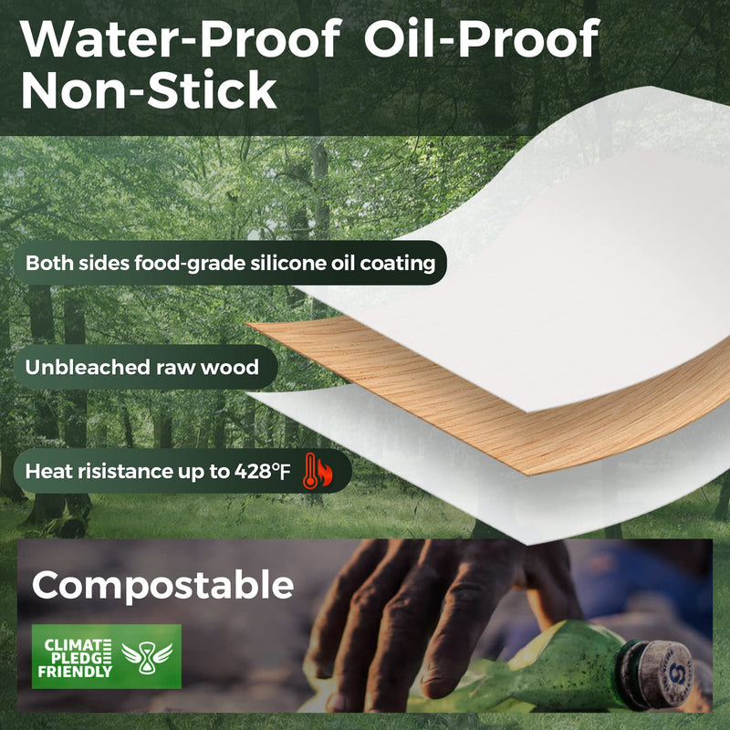 [Australia] - Air Fryer Disposable Paper Liner: Airfryer Instant Pot Oven Insert Parchment Sheets Round, Grease and Water Proof Non Stick Basket Liners for Baking Cooking (100PCS) from ctizne 6.3 Inch (Round) Unbleached 