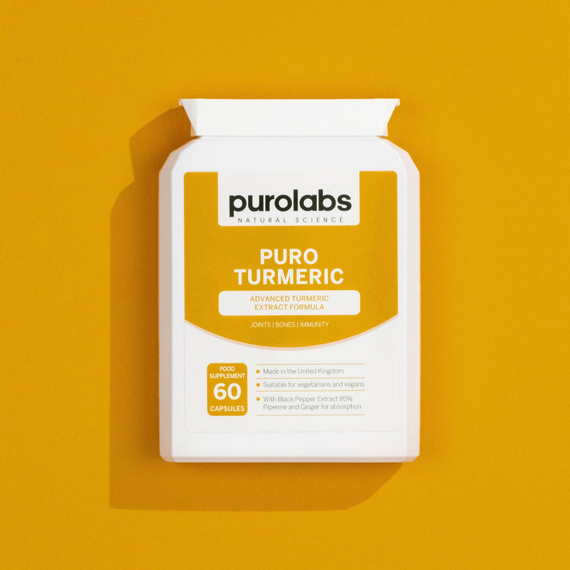 [Australia] - Turmeric and Black Pepper Capsules (High Strength) - 95% Curcumin Extract Tablets with Ginger | for Men & Women | 60 Capsules | Made in The UK | No Fillers 