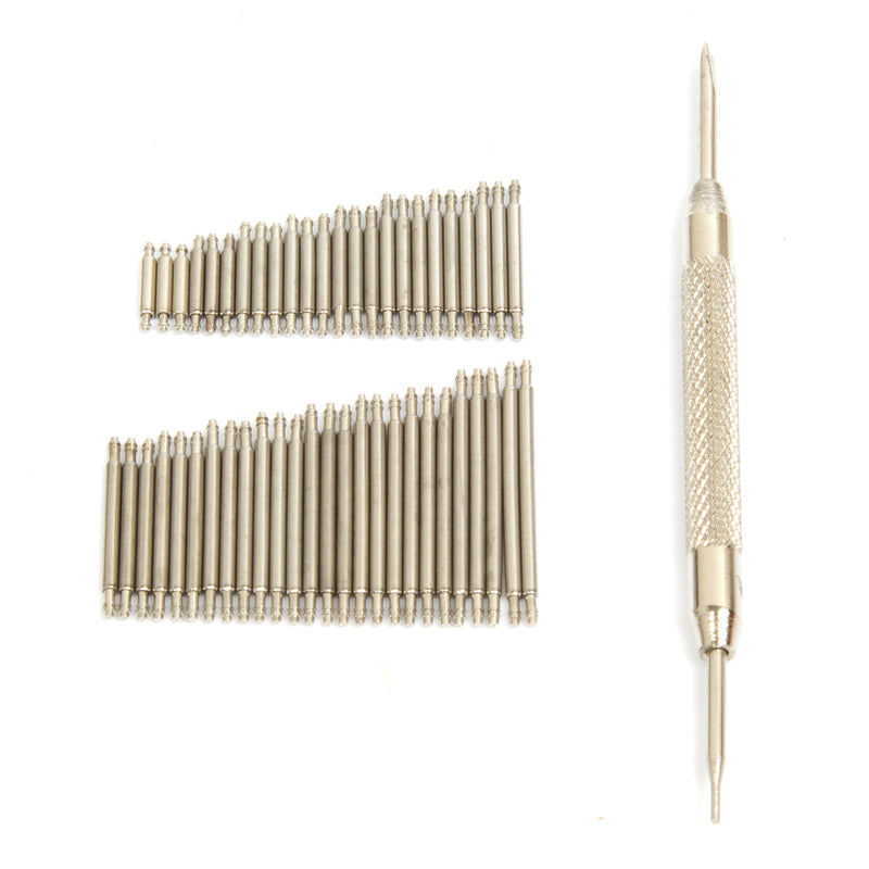 [Australia] - Ginsco 360 Pcs 6-25mm Stainless Steel Watch Band Spring Bars Link Pins with Strap Link Pin Remover Watch Repair Kit 