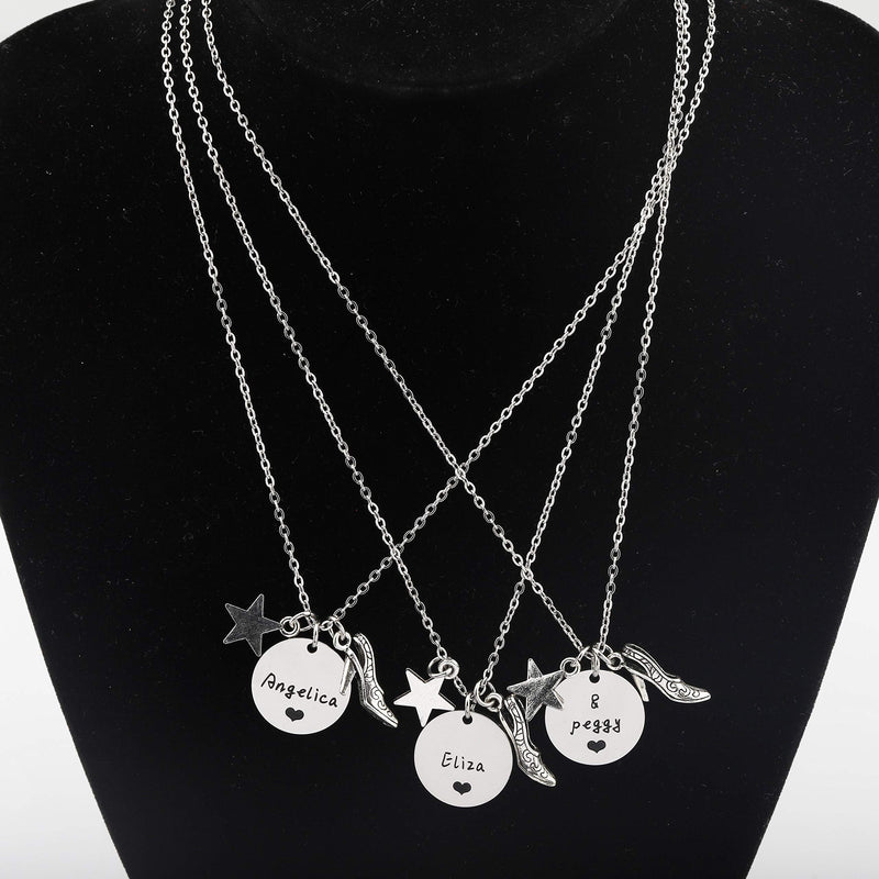 [Australia] - FAADBUK Friendship Jewelry Hamilton Inspired Gift Angelica Eliza & Peggy Schuyler Sisters Gift Angelica Eliza And Peggy 