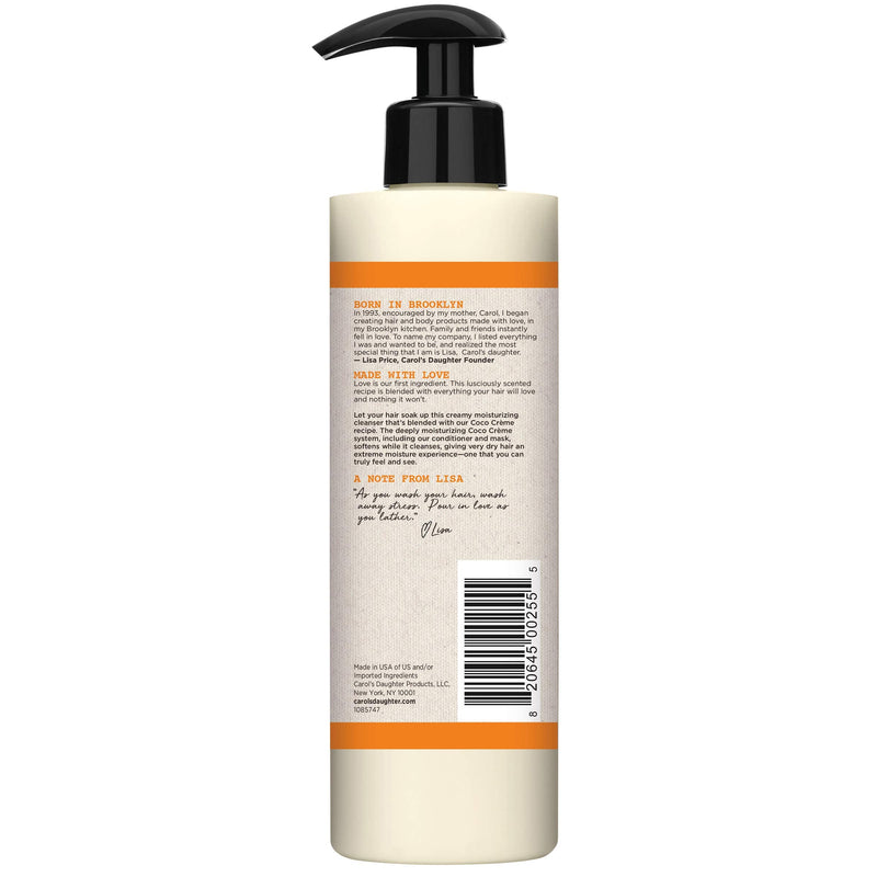 [Australia] - Carol’s Daughter Coco Creme Curl Quenching Sulfate Free Shampoo for Very Dry Hair, with Coconut Oil and Mango Butter, Sulfate Free Shampoo for Curly Hair, 12 fl oz 