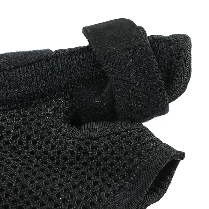 [Australia] - Thumb Brace, Finger Splints, Reversible, Single (1), One Size, Black, Broken Thumbs, Wrist Stabilizer, Guard, Carpal Tunnel, Right & Left, For Osteoarthritis, Arthritis, Wrists, Pain and Support 