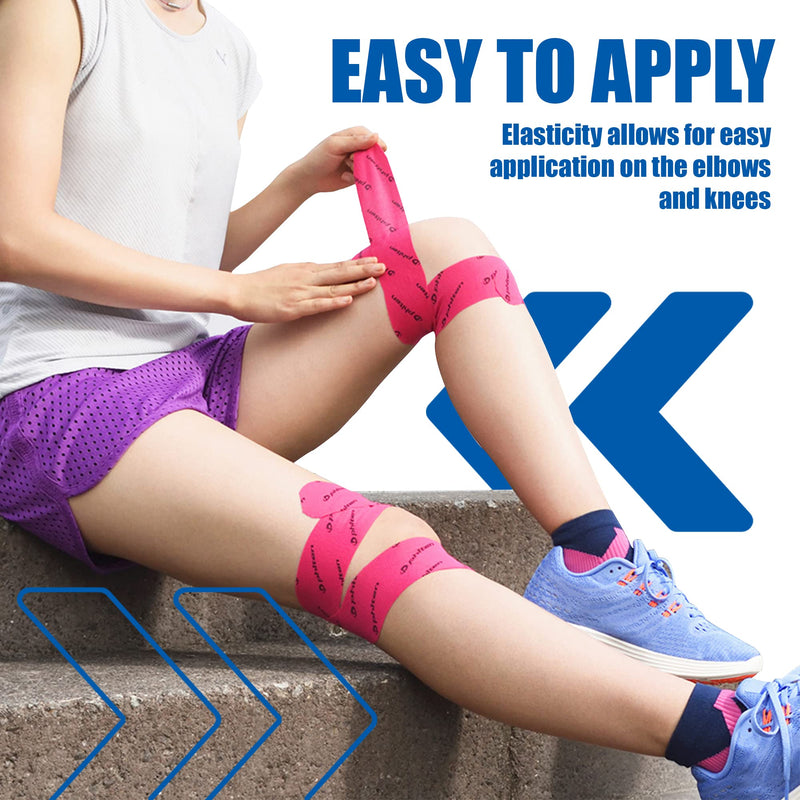 [Australia] - Phiten X30 Titanium Power Tape - Water-Resistant Kinesiology Tape for Muscle, Knee, Shoulder and Joint Support -  Professional Sports Therapeutic Athletic Kinesio Tape - Yellow, 2” x 14.7’ 