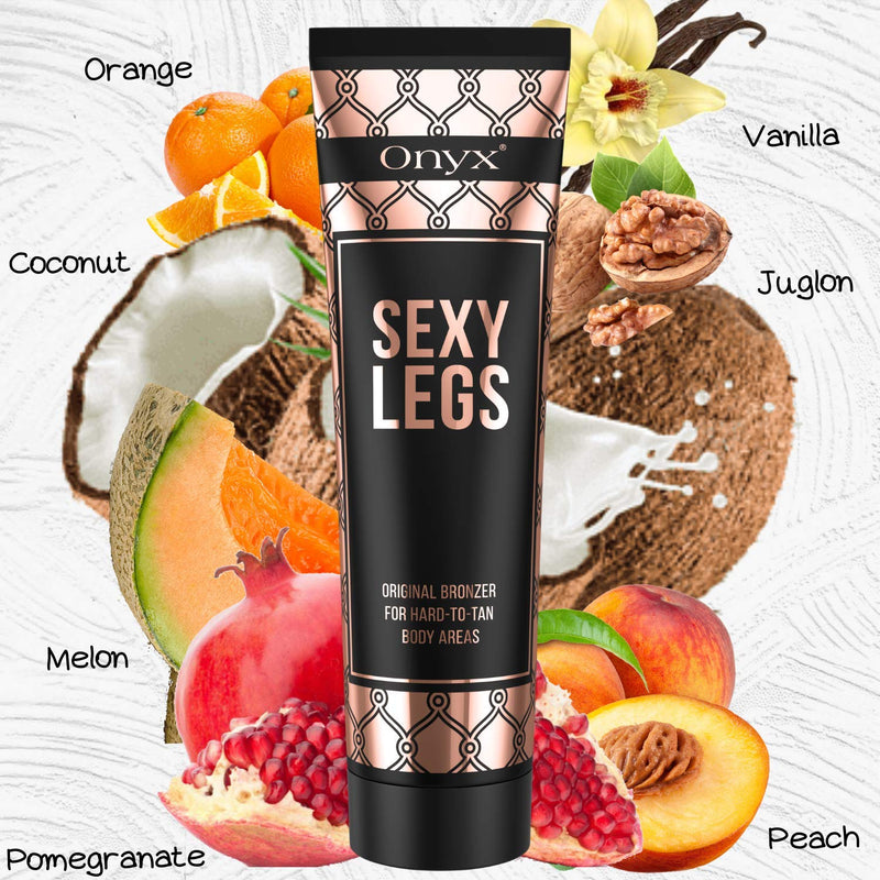 [Australia] - Onyx Bronzing Tanning Lotion Sexy Legs – Tan Enhancing Bronzers For Perfectly Tanned Legs 