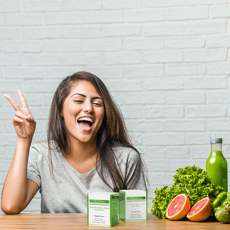 [Australia] - Liquid Detox Supplement, 20 Days Kidney Support, Liver and Colon Cleanse, Superfood and Vitamin Drink with Green Tea, Artichoke, Dandelion, Cherry Stem and Vitamins 