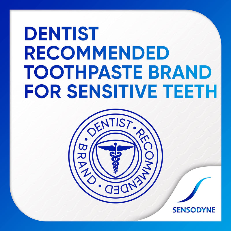[Australia] - Sensodyne Sensitive Teeth Regime Kit with 3 Whitening Toothpaste and 1 Repair and Protect Soft Toothbrush, 4 Count (Pack of 1) Whitening Bundle 