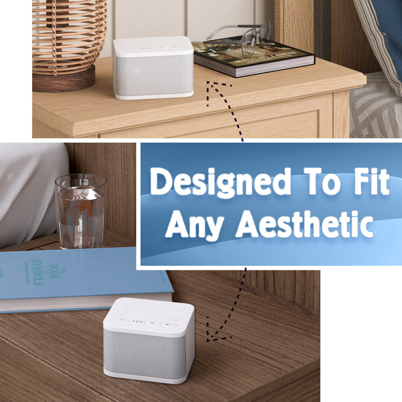 [Australia] - Big Red Rooster 6 Sound White Noise Machine | Sound Machine for Sleeping | Portable White Noise Machine for Office Privacy | Travel Sound Machine Baby | Plug in Or Battery Operated 