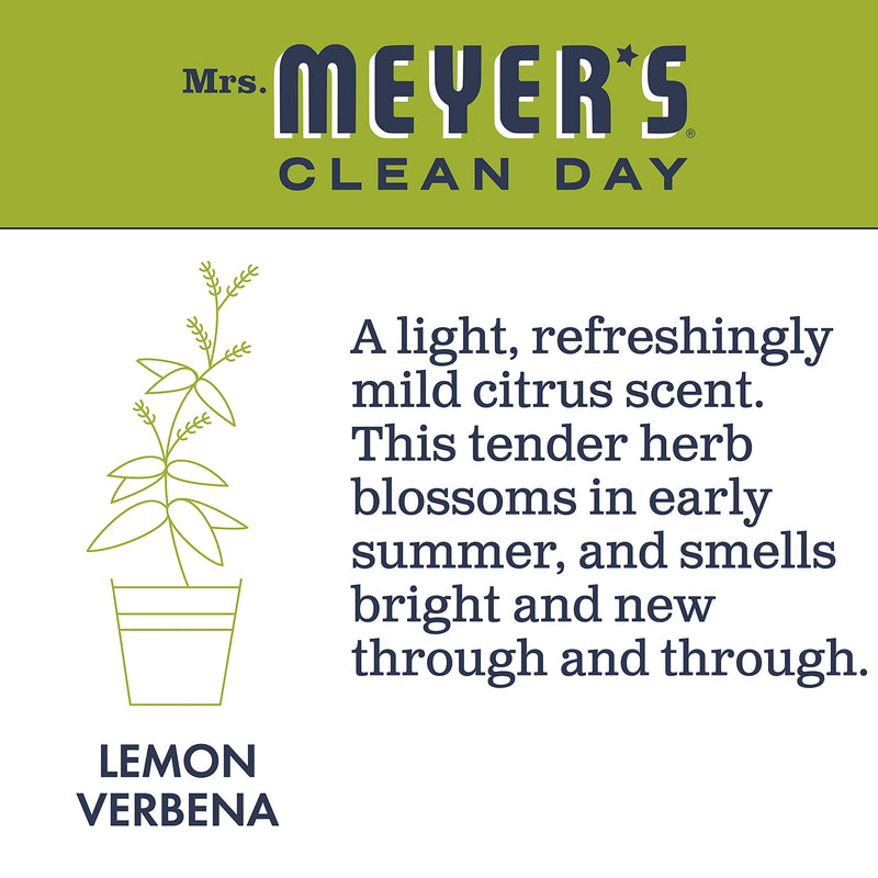 [Australia] - Mrs. Meyer's Clean Day Liquid Dish Soap, Lemon Verbena, 16 ounce bottle 