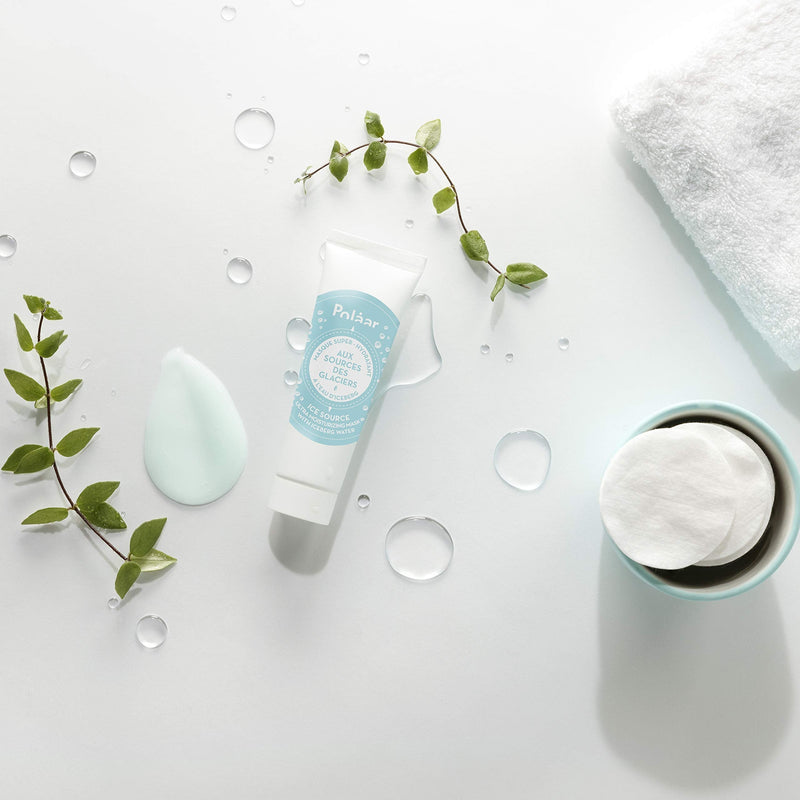 [Australia] - Pol√•ar - Ultra Moisturizing Mask IceSource with Iceberg Water - 50 ml - Moisturizing Facial Care - Softens dry skin, Plumps - All skin types, even sensitive - Polar natural active ingredients 