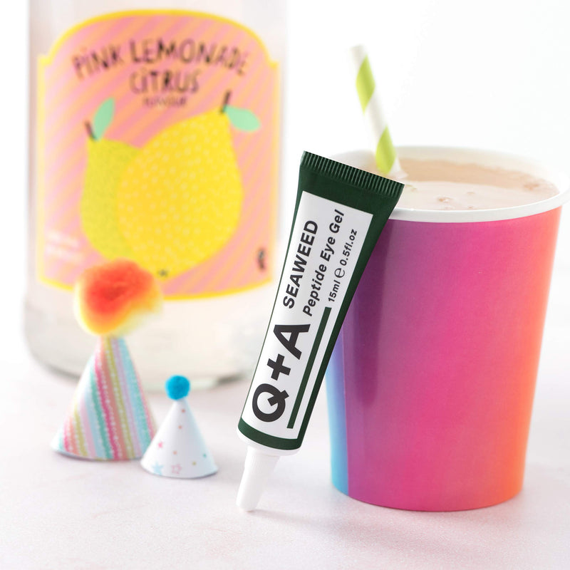 [Australia] - Q+A Seaweed Peptide Eye Gel, leaves your Under-eye area Firm, Bright and Healthy Looking (15ml) 