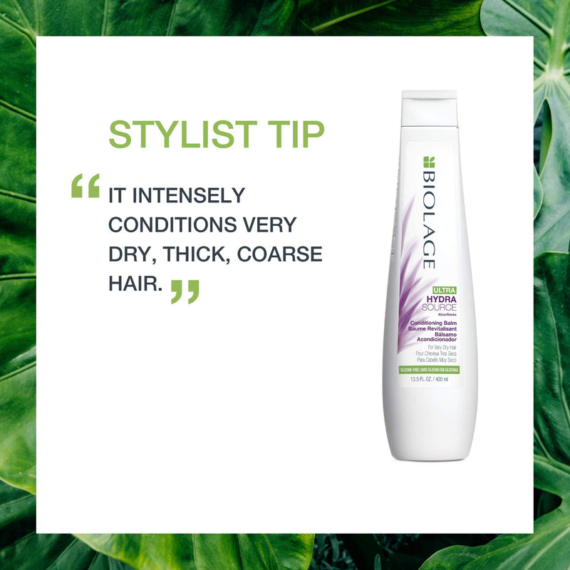 [Australia] - BIOLAGE Ultra Hydrasource Conditioner For Very Dry Hair 13.5 Fl Oz (Pack of 1) 