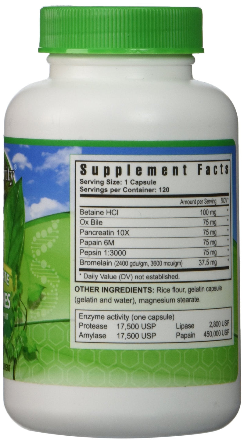 [Australia] - Youngevity Ultimate ENZYMES - 120 Capsules 