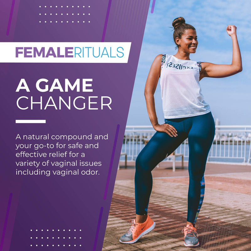 [Australia] - Female Rituals Boric Acid Suppositories 600 mg - Vaginal Pills for PH Balance Odors Yeast Infection Treatment - USA Made Feminine Hygiene Products - Vaginal Suppository Yoni Pops Pearls (30 Count) 