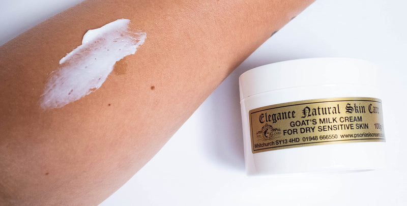 [Australia] - Goat's Milk Moisturising Cream 100g Psoriasis Eczema Dry Skin Dermatitis 