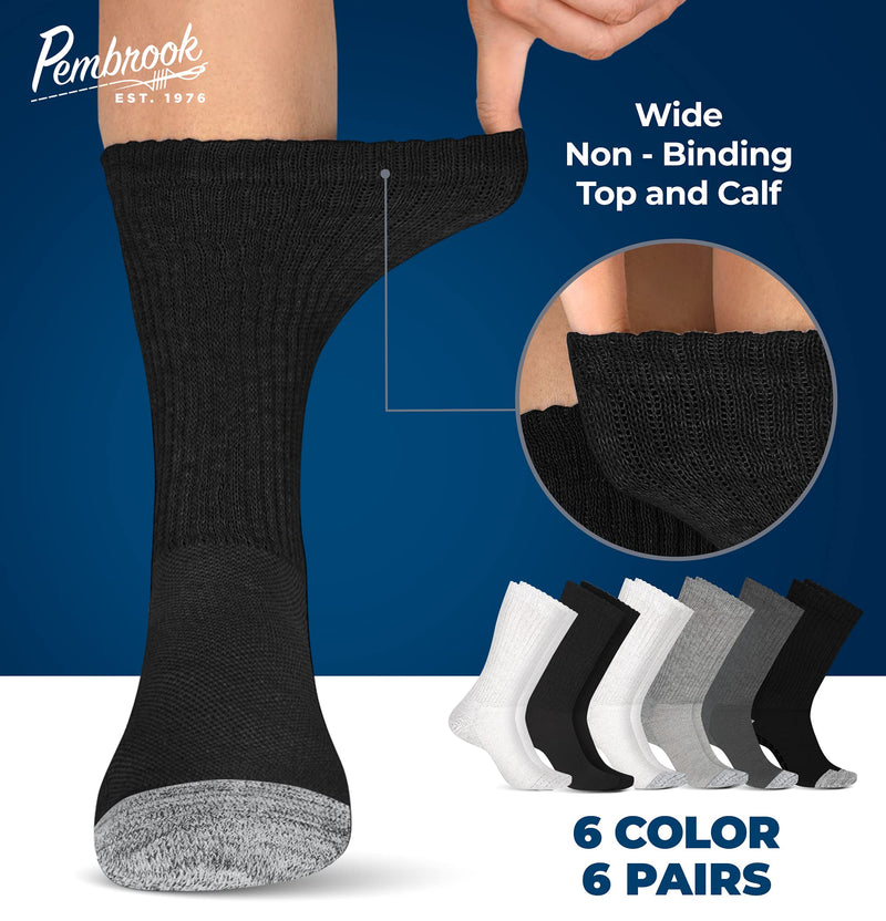 [Australia] - Pembrook Extra Wide Socks and Diabetic Socks Bundle 