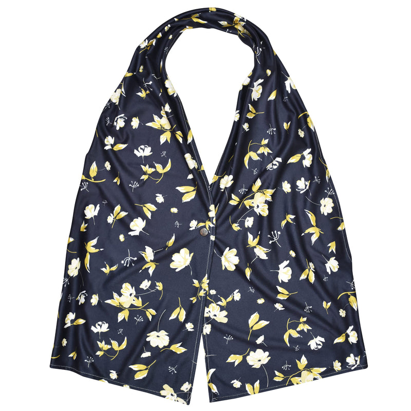 [Australia] - Celley 3 Pack Adult Bib Dining Scarf For Women, Washable Microsuede Material Fashionable Food Clothing Protectors 