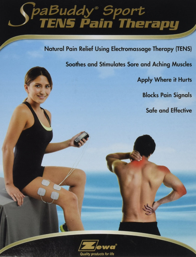 [Australia] - Professional & affordable FDA cleared, FSA eligible TENS Unit for drug free pain relief with 8 Electrotherapy modes - Treats tired, sore and aching muscles in your shoulders, back, legs, knees & more 